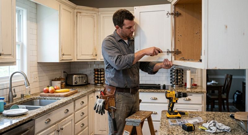 Cabinet Repair And Installation For Kitchens And Bathrooms