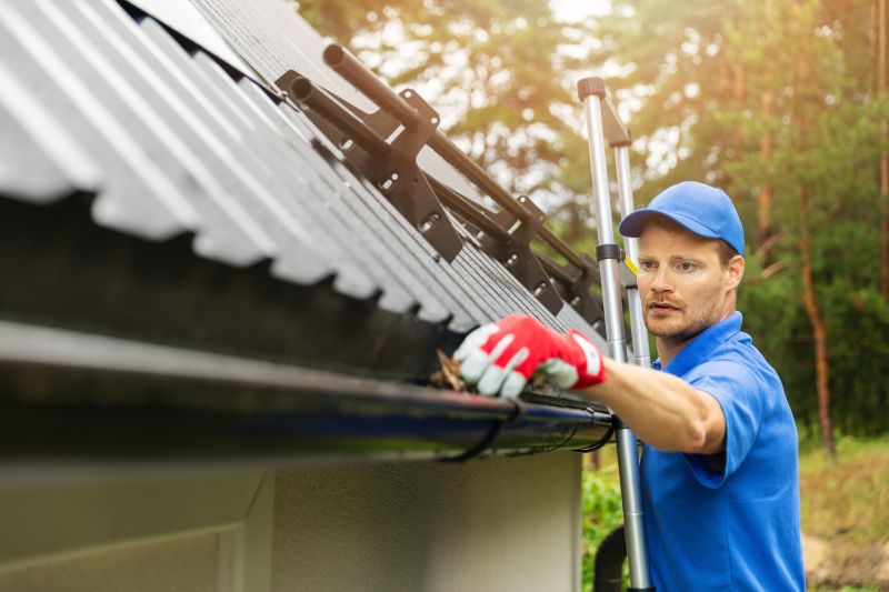 Gutter Cleaning And Minor Gutter Repairs By A Handyman