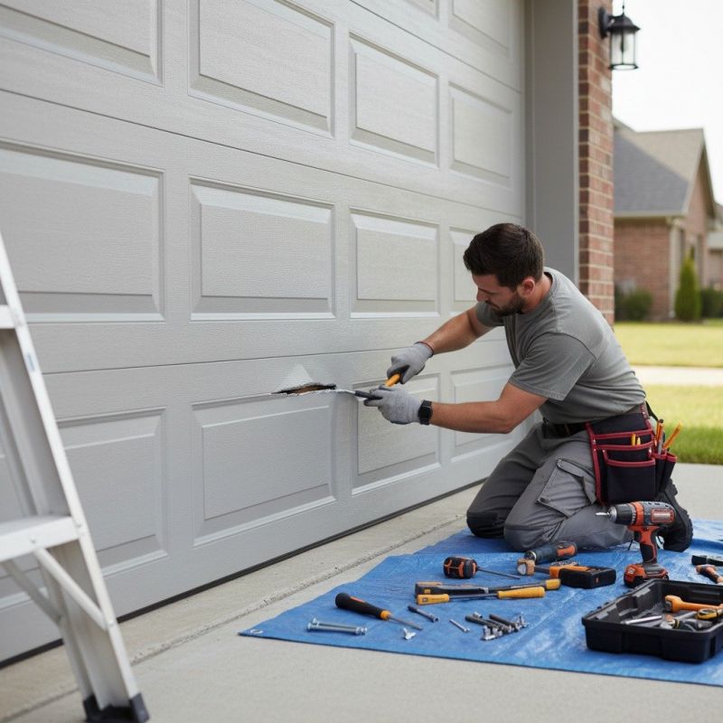 When To Repair Or Replace A Damaged Door